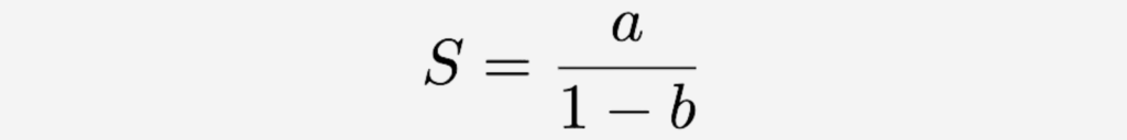 Sum of an Infinite Geometric Series Formula